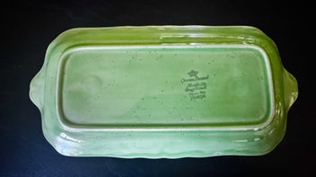 Listing 20 of 20 for Crown Ducal Green china collection art deco made in England