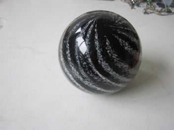 Listing 1 of 1 for Large Glass Paperweight.