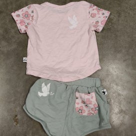 Listing 2 of 2 for Kissed By Radicool Cute T-shirt and Short Set