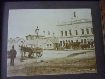 Listing 2 of 5 for INVERCARGILL EARLY DAYS. FRAMED VINTAGE PHOTO PRINT