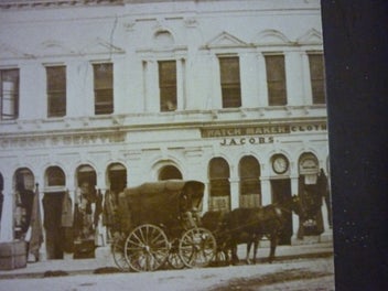 Listing 3 of 5 for INVERCARGILL EARLY DAYS. FRAMED VINTAGE PHOTO PRINT