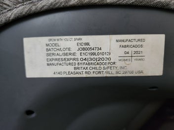 Listing 4 of 5 for Britax Grow with You Clicktight Booster Carseat