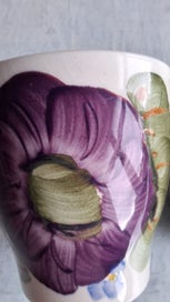 Listing 3 of 11 for 2 x Crown Lynn Fleurette older style egg cups - lovely condition