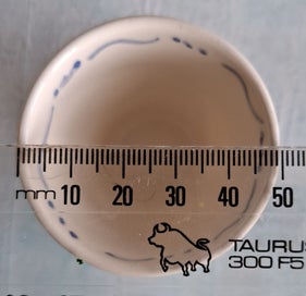 Listing 10 of 11 for 2 x Crown Lynn Fleurette older style egg cups - lovely condition