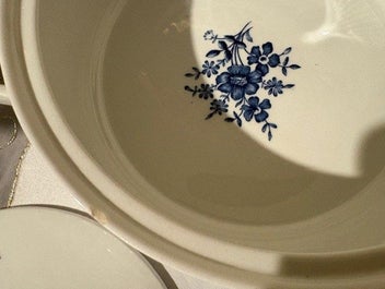 Listing 5 of 20 for 1960s Johnson Brothers Scandia Blue Ironstone China, Charity Auction