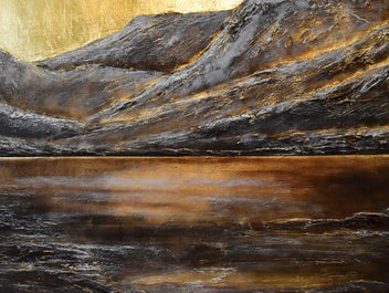 Listing 6 of 14 for FIORDLAND - EXTRA LARGE - GOLD LEAF - NZ ORIGINAL