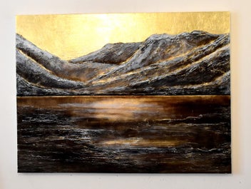 Listing 8 of 14 for FIORDLAND - EXTRA LARGE - GOLD LEAF - NZ ORIGINAL