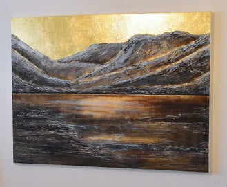 Listing 9 of 14 for FIORDLAND - EXTRA LARGE - GOLD LEAF - NZ ORIGINAL