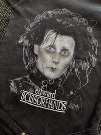 Listing 2 of 3 for Edward Scissorhands baby onsie 18-24 months