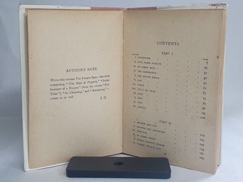 Listing 4 of 7 for The Forsyte Saga: To Let By John Galsworthy 1927