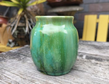 Listing 1 of 6 for NZ Born Potter John Campbell Tasmania Vase - Circa 1930s