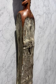 Listing 2 of 10 for Huia Feather Sculpture | Totara | Reclaimed NZ Native