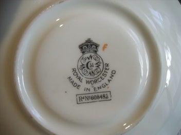 Listing 5 of 6 for Royal Worcester " Pekin " Cup & Saucer