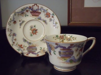 Listing 4 of 6 for Royal Worcester " Pekin " Cup & Saucer