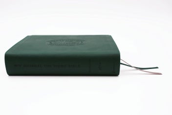 Listing 2 of 5 for NIV, Journal the Word Bible (Perfect for Note-Taking), Leathersoft, Green