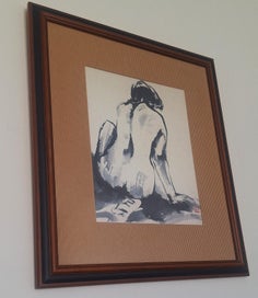 Listing 3 of 16 for <<< QU LEI LEI " FEMME ASSISE DE DOS " PRINT >>>