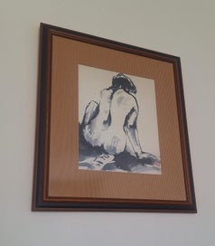 Listing 4 of 16 for <<< QU LEI LEI " FEMME ASSISE DE DOS " PRINT >>>