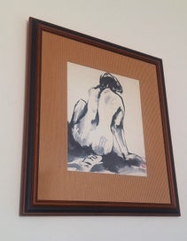 Listing 5 of 16 for <<< QU LEI LEI " FEMME ASSISE DE DOS " PRINT >>>