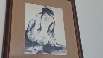 Listing 15 of 16 for <<< QU LEI LEI " FEMME ASSISE DE DOS " PRINT >>>