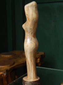 Listing 11 of 13 for `Couture' - a Hand-Carved Wooden Figurine