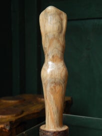 Listing 12 of 13 for `Couture' - a Hand-Carved Wooden Figurine