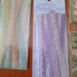 Listing 4 of 4 for Sticker Lot Lace & Art Design Lot