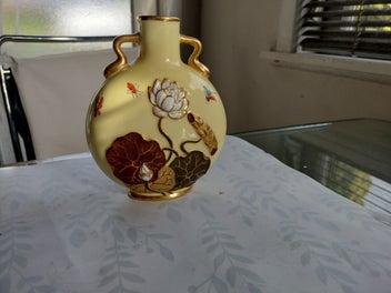 Listing 4 of 14 for Antique 1871 Coalport Two handled vessel vase - beautifully made