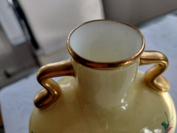 Listing 8 of 14 for Antique 1871 Coalport Two handled vessel vase - beautifully made