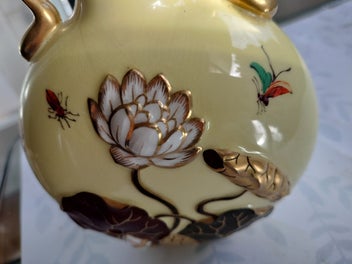 Listing 7 of 14 for Antique 1871 Coalport Two handled vessel vase - beautifully made