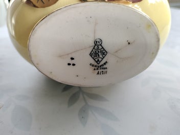 Listing 10 of 14 for Antique 1871 Coalport Two handled vessel vase - beautifully made