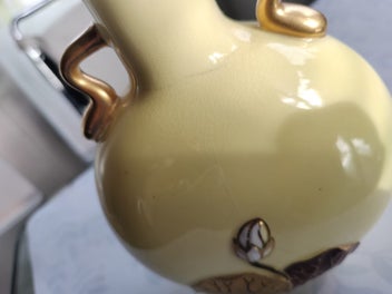 Listing 12 of 14 for Antique 1871 Coalport Two handled vessel vase - beautifully made