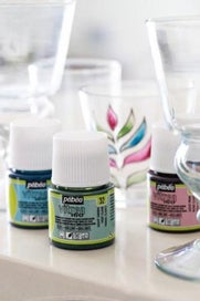 Listing 4 of 5 for Pebeo Vitrea 160 45ml Cyan Glossy