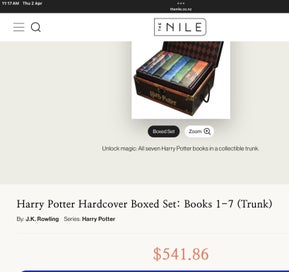 Listing 14 of 16 for Harry Potter; American 1st Ed Hardcover Set with Cursed Child.