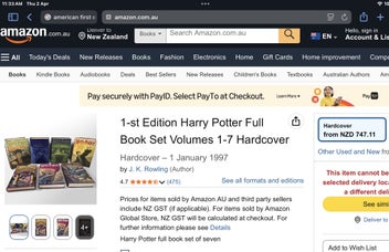 Listing 16 of 16 for Harry Potter; American 1st Ed Hardcover Set with Cursed Child.