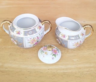 Listing 15 of 18 for Lithophane Eggshell Geisha Trio