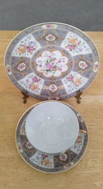 Listing 6 of 18 for Lithophane Eggshell Geisha Trio