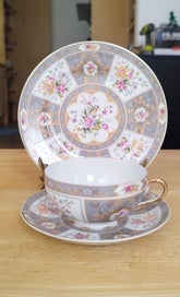 Listing 4 of 18 for Lithophane Eggshell Geisha Trio