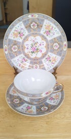 Listing 3 of 18 for Lithophane Eggshell Geisha Trio