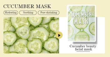 Listing 2 of 6 for Cucumber Beauty Facial Mask - Soothing + Pore Refining