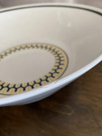 Listing 3 of 4 for Crown Lynn Forma Geometric large serving bowl