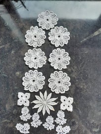 Listing 4 of 4 for GENUINE VINTAGE COTTON EMBELISHMENTS