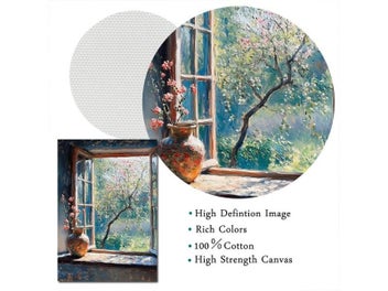 Listing 8 of 10 for Ocean Oil Painting Landscape Poster For Living Room Decor