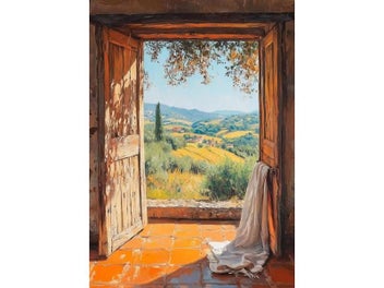 Listing 1 of 10 for Ocean Oil Painting Landscape Poster For Living Room Decor