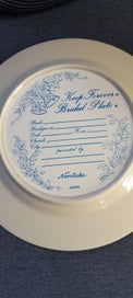 Listing 4 of 5 for Noritake 'Keep Forever' Bridal Plate