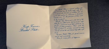 Listing 5 of 5 for Noritake 'Keep Forever' Bridal Plate