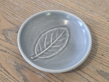 Listing 4 of 6 for Bob Steiner Ceramics (NZ) Pottery Small Round Dish - Flora Taraire