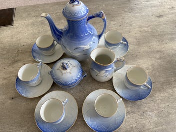 Listing 2 of 8 for Lovely Bing & Grondahl Denmark Seagull Pattern Coffee Set