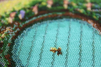 Listing 4 of 10 for Bead Embroidery Kit – Garden Bach (Beginner Friendly)