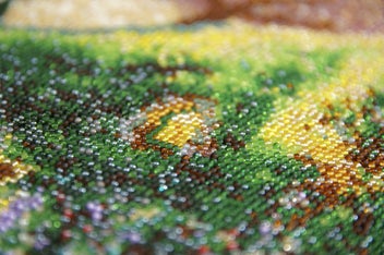 Listing 8 of 10 for Bead Embroidery Kit – Garden Bach (Beginner Friendly)