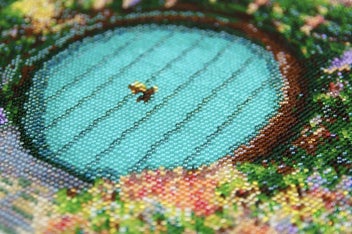 Listing 10 of 10 for Bead Embroidery Kit – Garden Bach (Beginner Friendly)